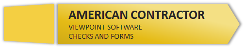 American Contractor Construction Software Checks and Forms