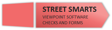 Street Smarts Construction Software Checks and Forms